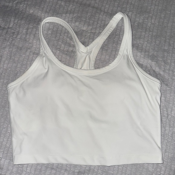 Brand New (wore it for an hour one day). White, super cute with built in bra! - Picture 3 of 6